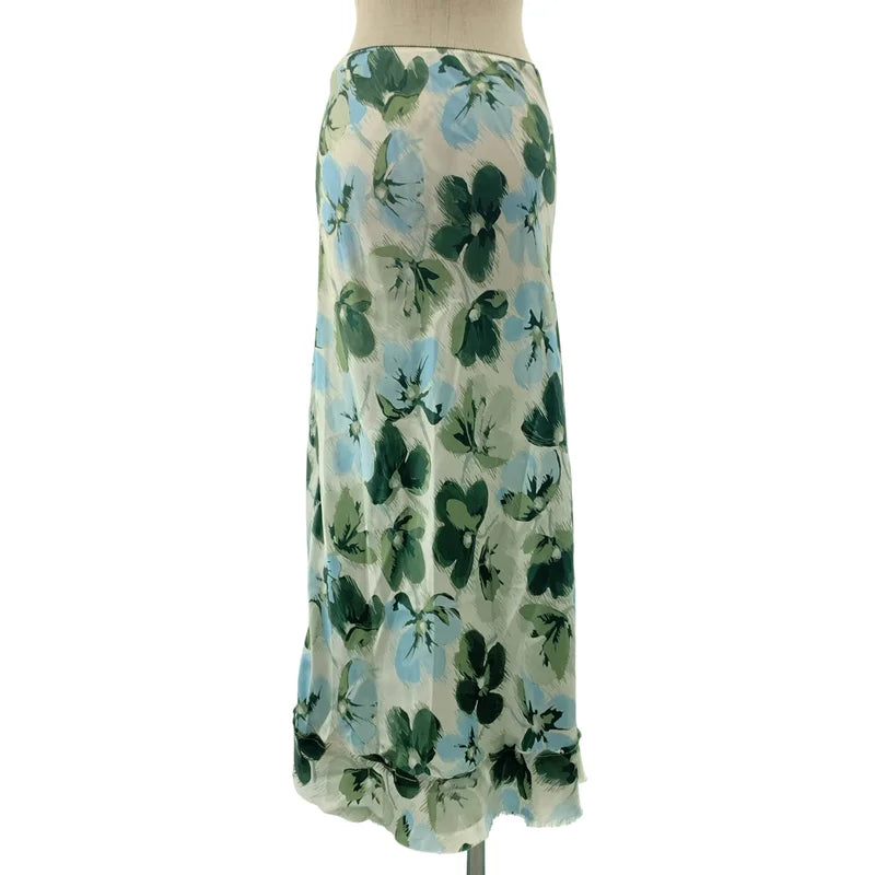 Lee Mathews / 李馬修 | 100% 真絲毛邊休閒長裙 | 1 | 女式