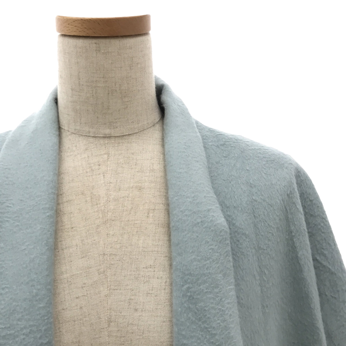 seya. / Seya | COAST CAPE JACKET BEAVER MOLESKIN Beaver moleskin cape jacket | 1 | Blue | Women's