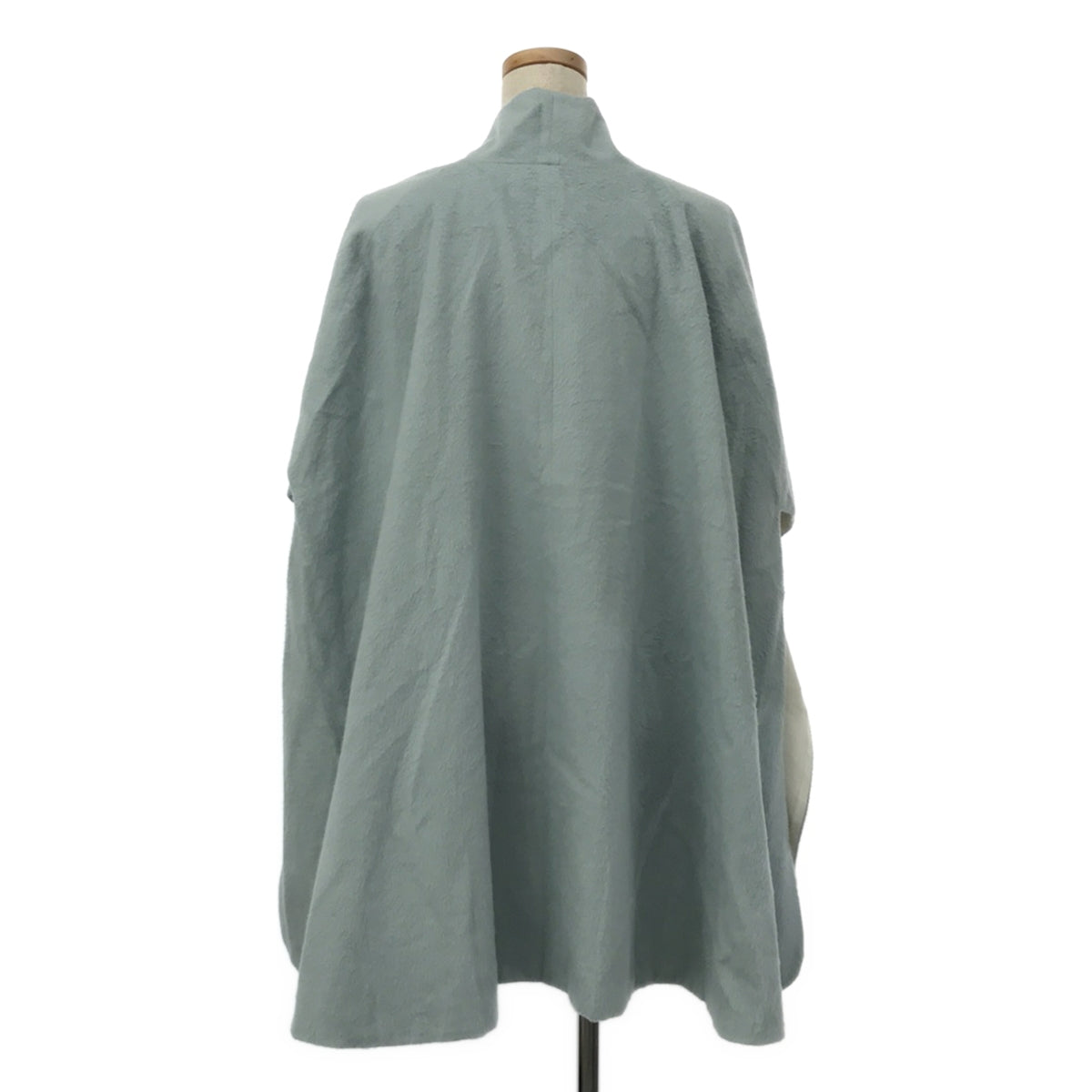 seya. / Seya | COAST CAPE JACKET BEAVER MOLESKIN Beaver moleskin cape jacket | 1 | Blue | Women's