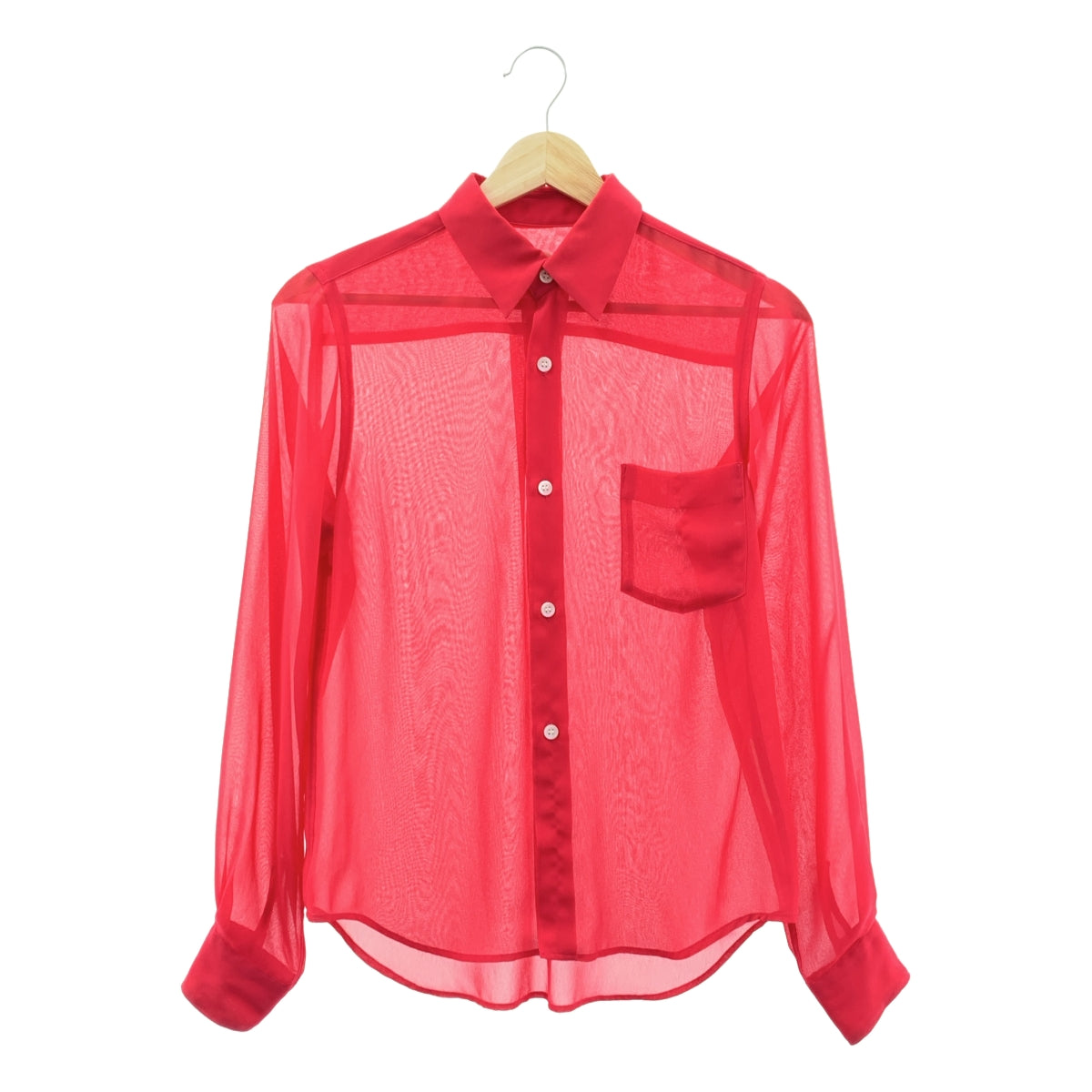 COMME des GARCONS / コムデギャルソン | シアー ロングスリーブ シャツ | SS | レディース