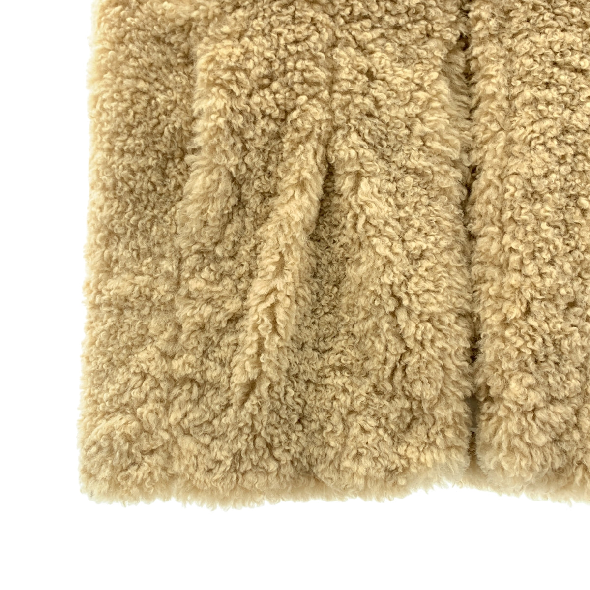 【美品】  AEWEN MATOPH / イウエンマトフ | フェイクファー ベスト | F | ベージュ | レディース