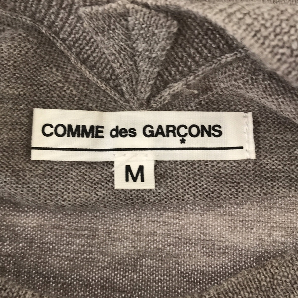 COMME des GARCONS / 컴데 갤슨 | 2010AW | 울 니트 풀오버 | M | 회색 | 여성