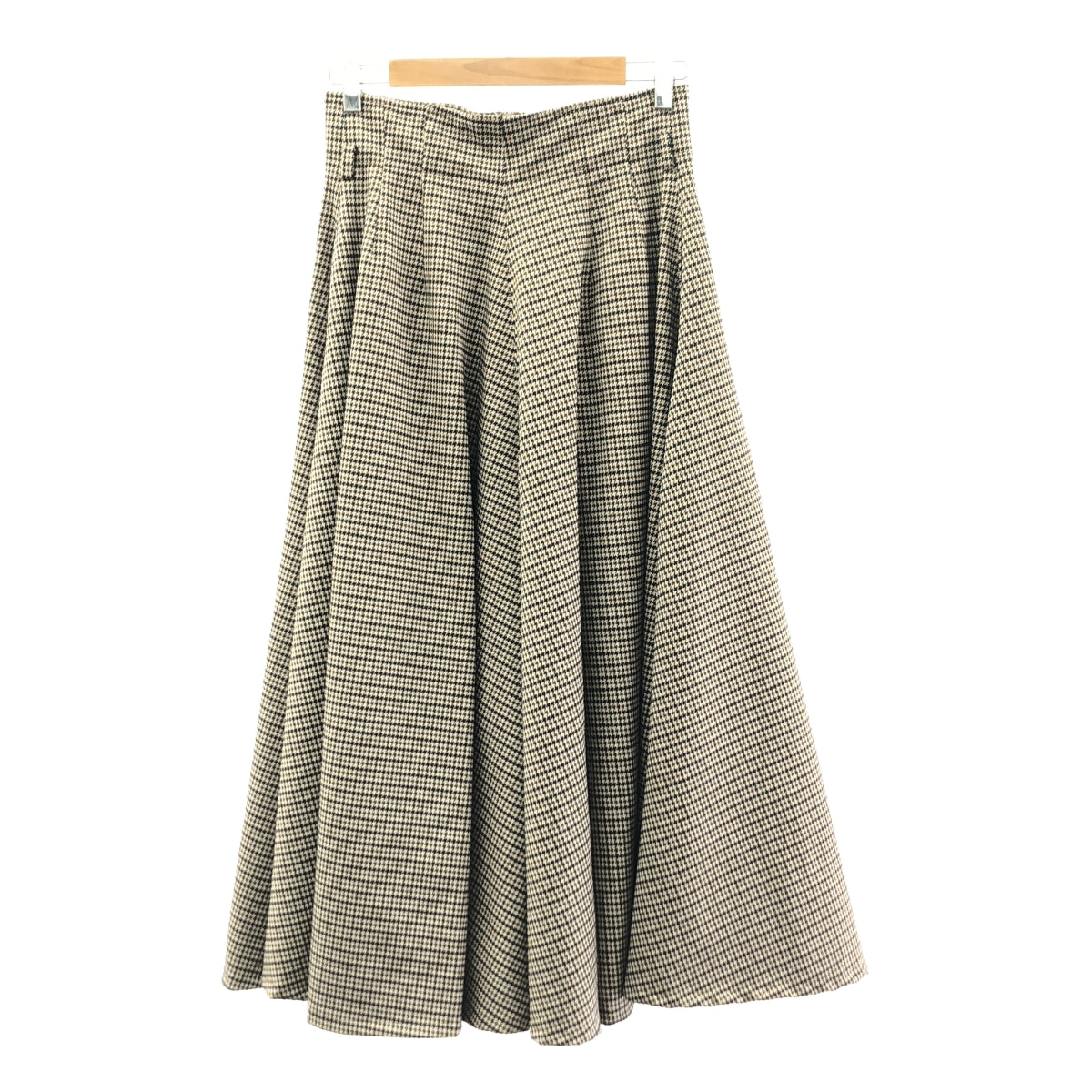 foufou / 푸후 | Checked Skirt Chidori 지조 격자 체크 롱 스커트 | 0 |