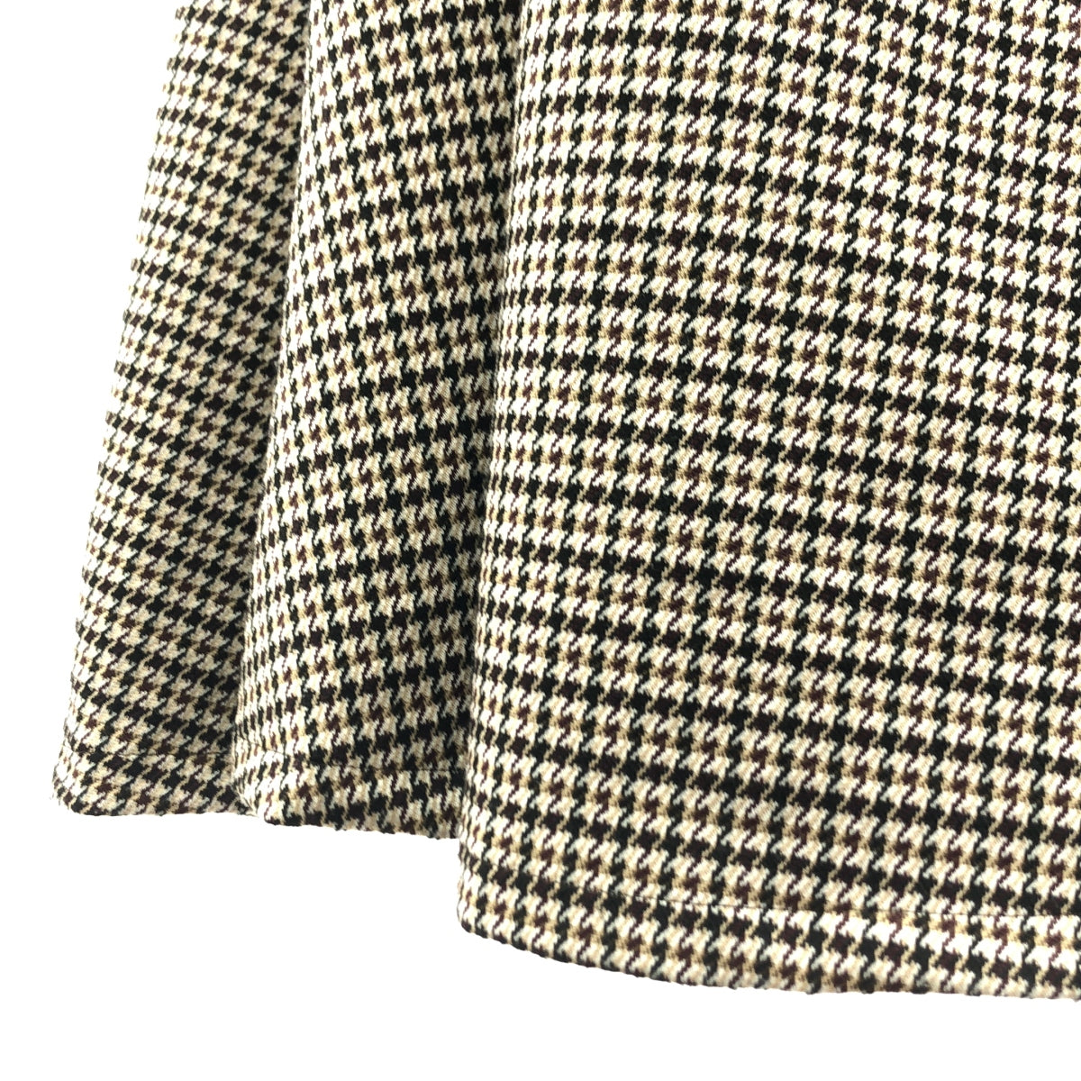 foufou / 푸후 | Checked Skirt Chidori 지조 격자 체크 롱 스커트 | 0 |