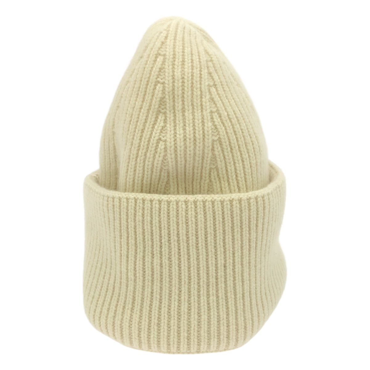 【美品】  L'Appartement / アパルトモン | 2024AW | 【 LANEUS / ラネウス 】 BEANIE / cashmere 100％ / カシミヤ ビーニー ニットキャップ 帽子 | F | ホワイト | レディース