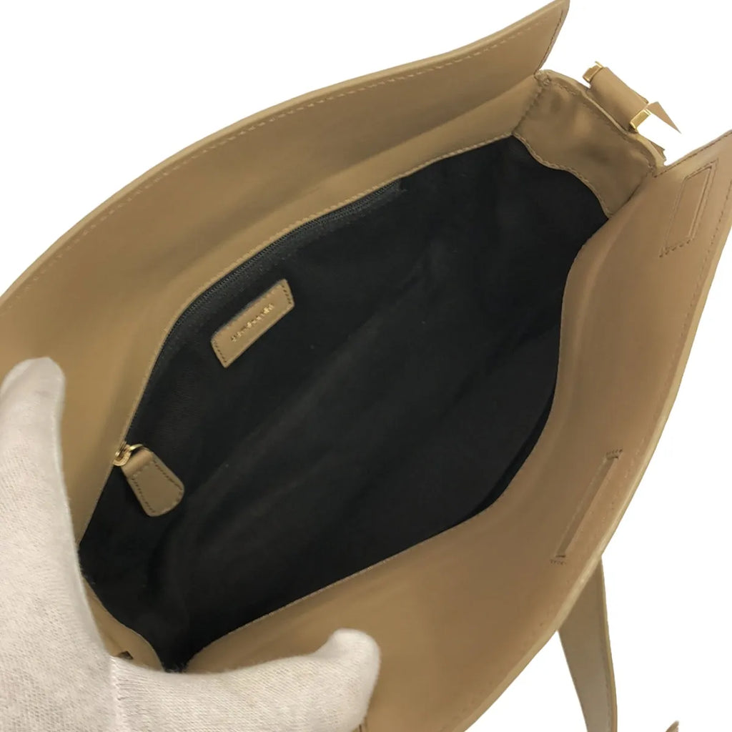 DEMELLIER / デメリエー | ボックスショルダーバッグ | ベージュ | レディース