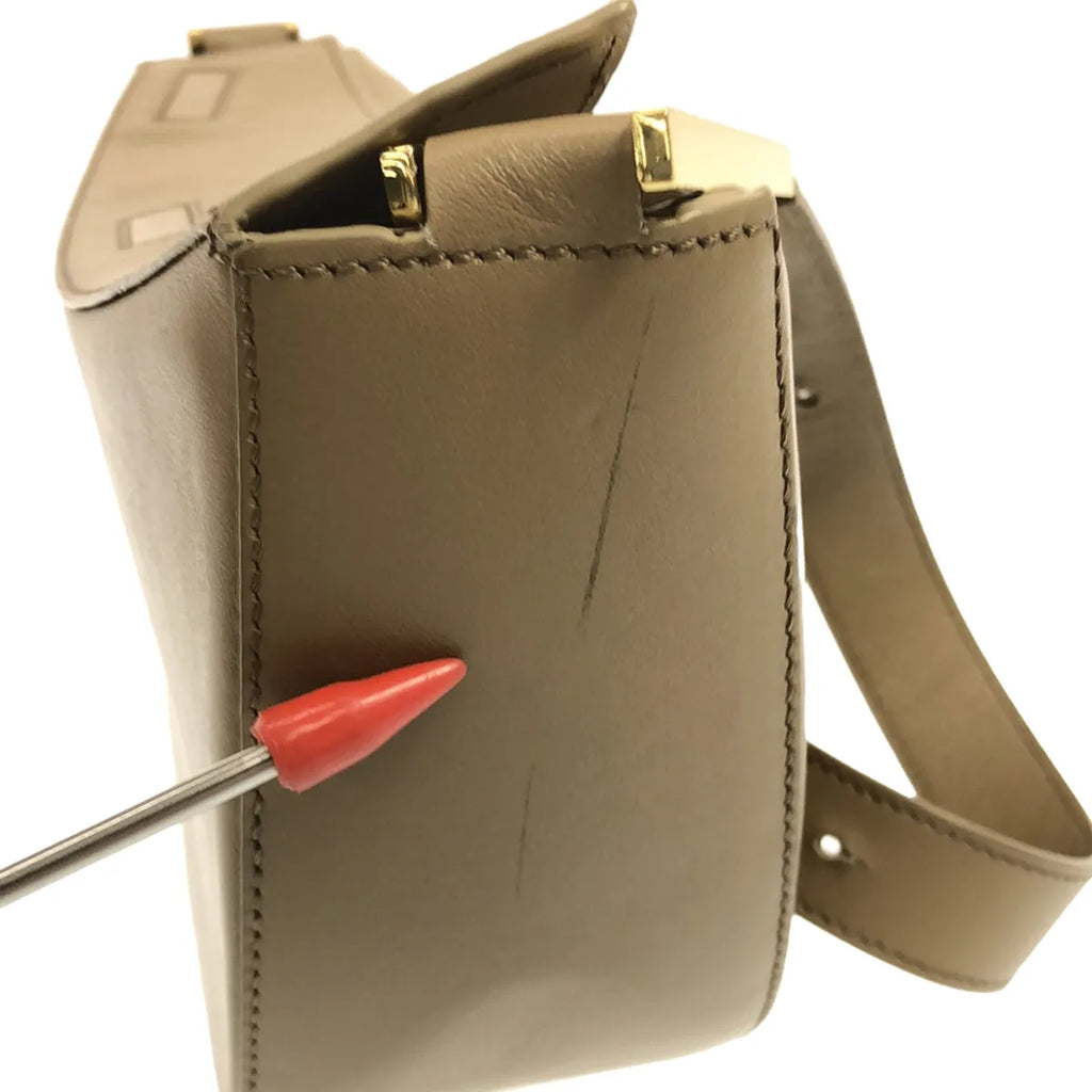 DEMELLIER / デメリエー | ボックスショルダーバッグ | ベージュ | レディース