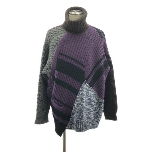kolor / カラー | 2019AW | ボリューム ミックスウール ニット | 3 | メンズ
