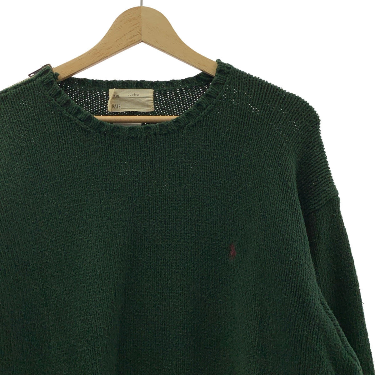 77 circa / 나나나나 서커 | × CITYSHOP / 시티 숍 별주 리메이크 사이드 지퍼 오버 사이즈 크루 넥 니트 |