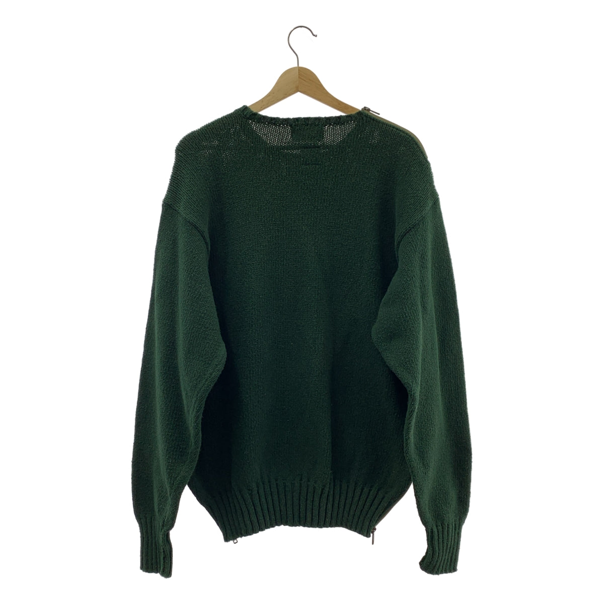 77 circa / 나나나나 서커 | × CITYSHOP / 시티 숍 별주 리메이크 사이드 지퍼 오버 사이즈 크루 넥 니트 |