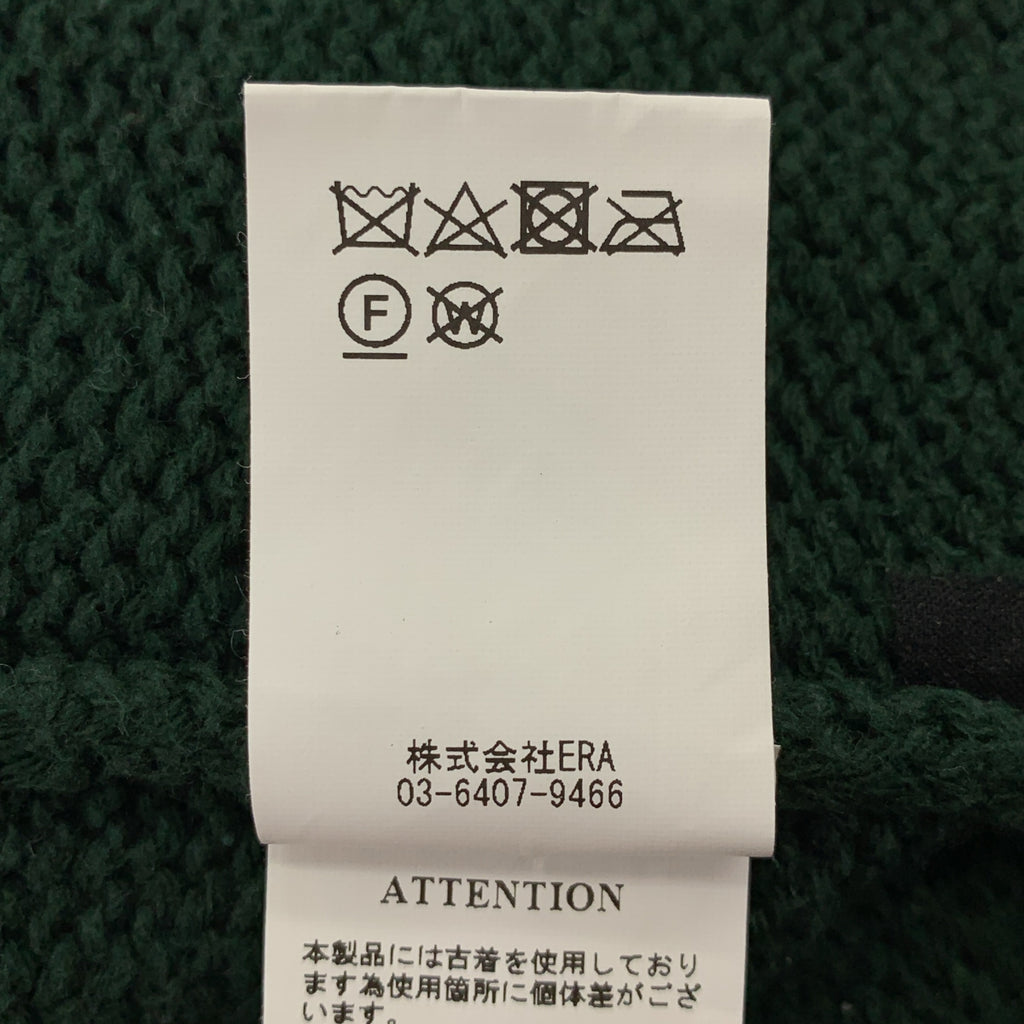 77 circa / 나나나나 서커 | × CITYSHOP / 시티 숍 별주 리메이크 사이드 지퍼 오버 사이즈 크루 넥 니트 |