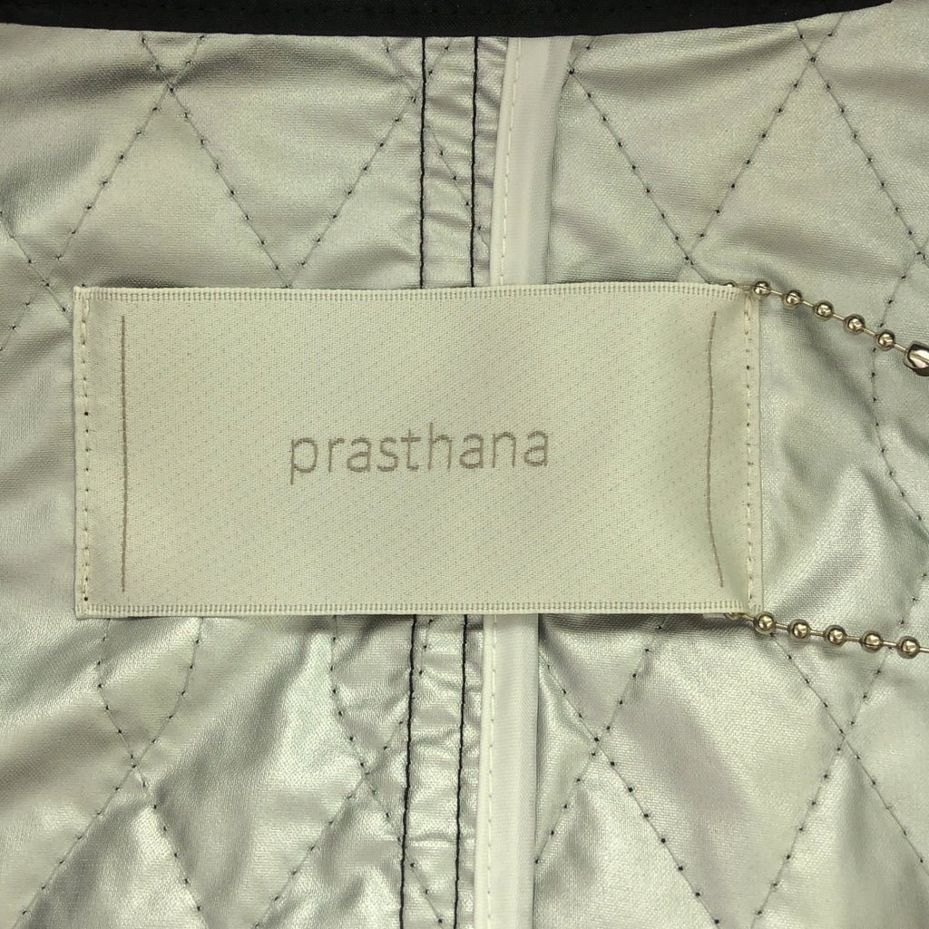 [新] prasthana / Prasthana |絎縫野戰大衣 | S |黑色 |男士