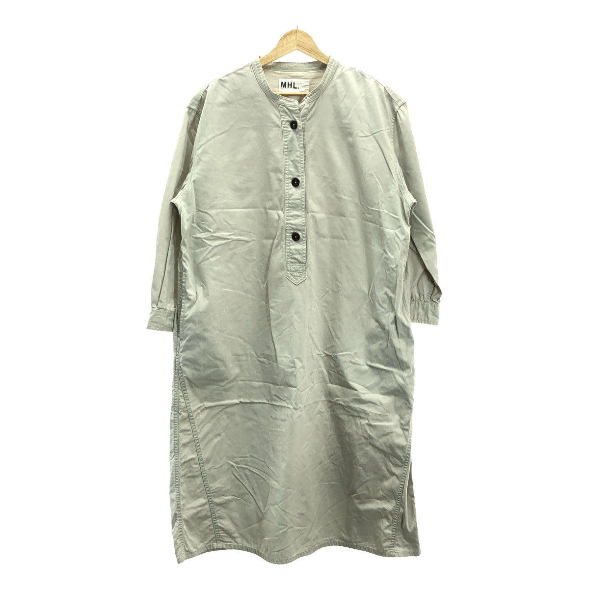 MHL. / MHL Margaret Howell | SOFT DENSE COTTON DRESS | 2 | Beige | Women's
