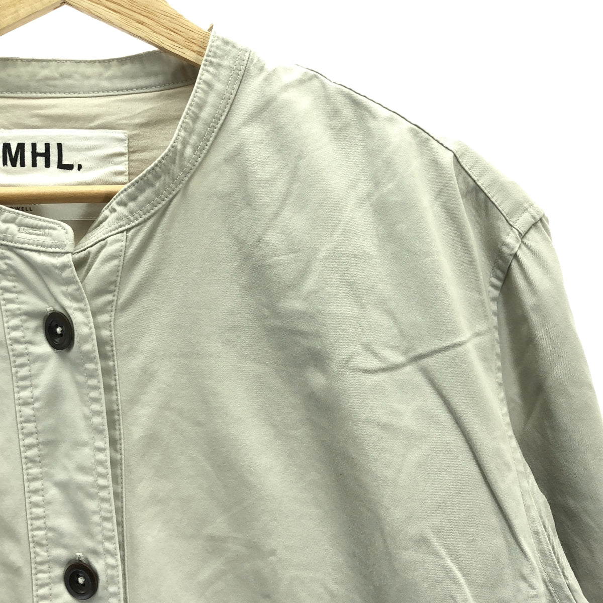 MHL. / MHL Margaret Howell | SOFT DENSE COTTON DRESS | 2 | Beige | Women's