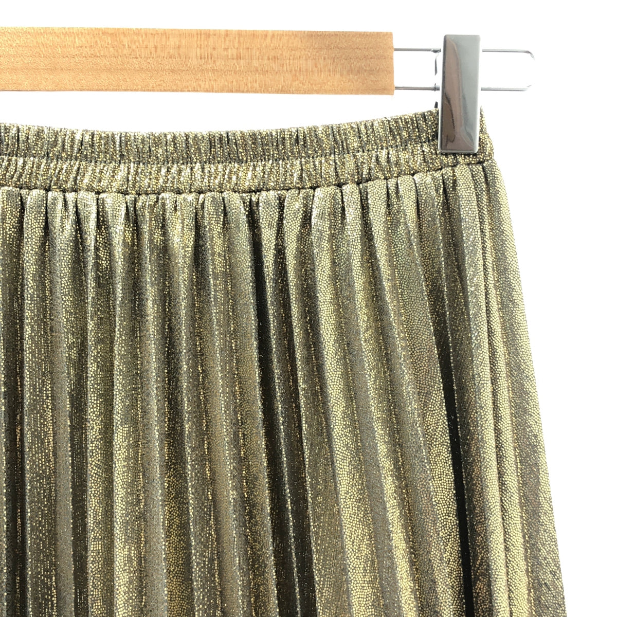 Deuxieme Classe / 두지엠 클래스 | 2025SS | VANNINA VESPERINI 바니나 베스페리니 SKIRT PLEATED 주름 치마 | F | 골드 | 여성