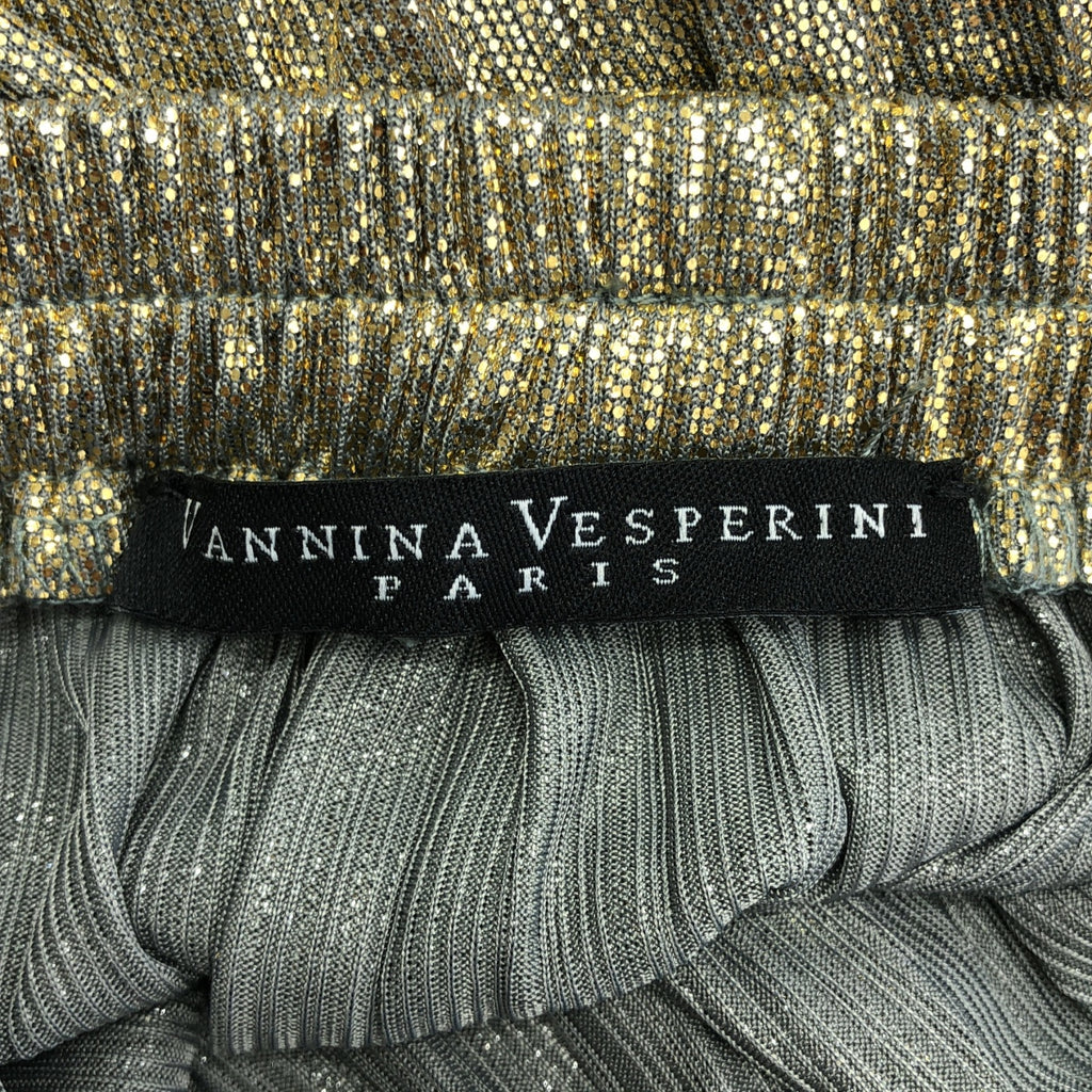 第二類 | 2025 春夏 | VANNINA VESPERINI 褶襉半身裙| SHOPBOP F |黃金|女性的