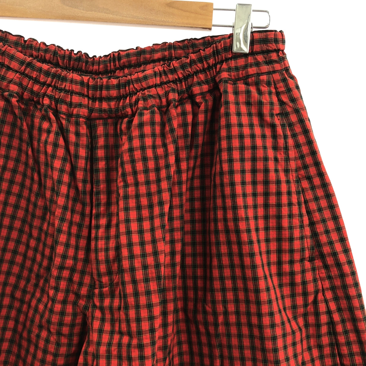 BLACK COMME des GARCONS / 블랙콤 데 갤슨 | 2019SS | 제품 가공 드로스트링 풍선 와이드 이지 팬츠 / 총 안감 | XL | 남성