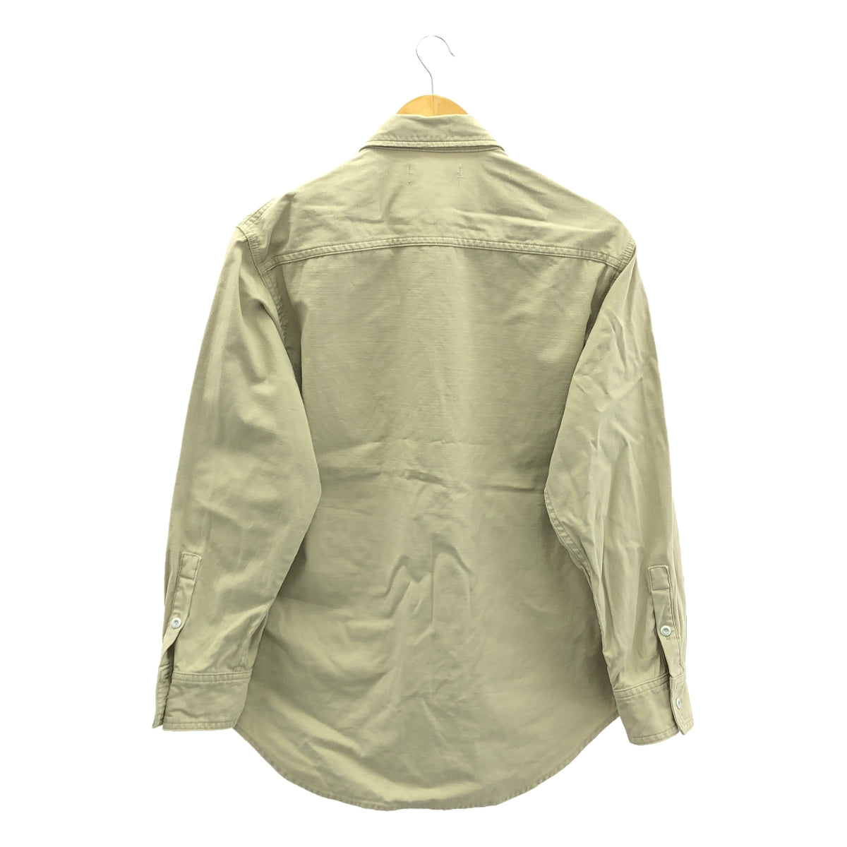 Healthy DENIM | 2024SS | Kidney B. Back Satin Military Shirt | 1 | Women's