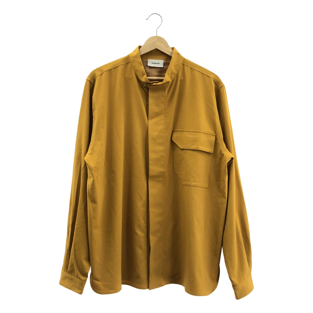 易洛魁 | T/R 華達呢 SH | 立領襯衫 | 尺寸 2 | 男款