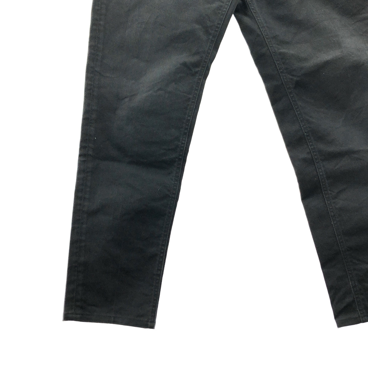 PT TORINO / 피티토리노 | REGGAE / 가죽 패치 블랙 데님 팬츠 | 34 | 남성
