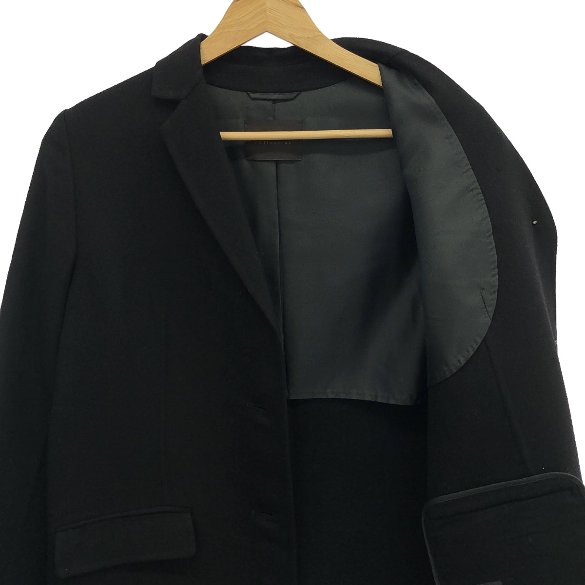 TOMORROWLAND collection / トゥモローランドコレクション | COLOMBO社 カシミヤ100 ロングコート | 36 | ブラック | レディース