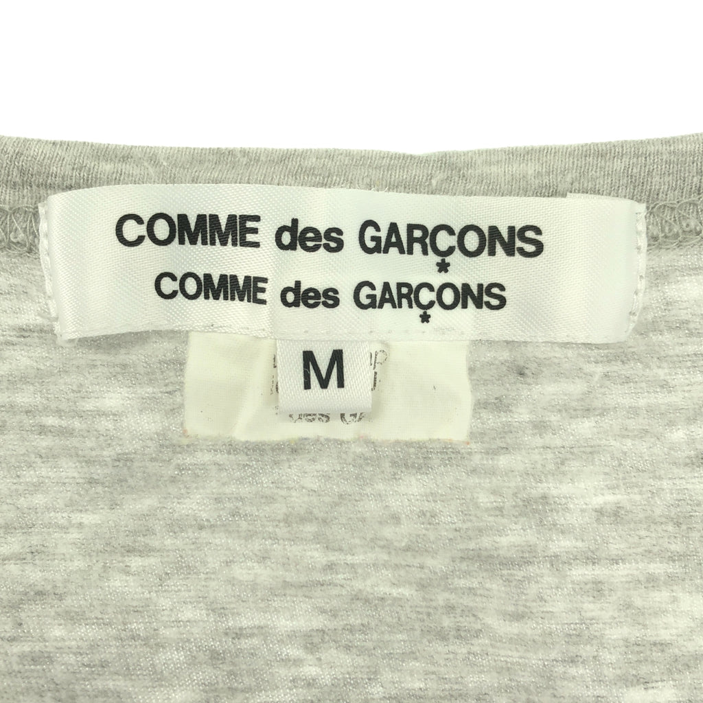 COMME des GARCONS COMME des GARCONS / コムコム | 2016AW | コットン フリル ロングスリーブ カットソー | M | グレー | レディース