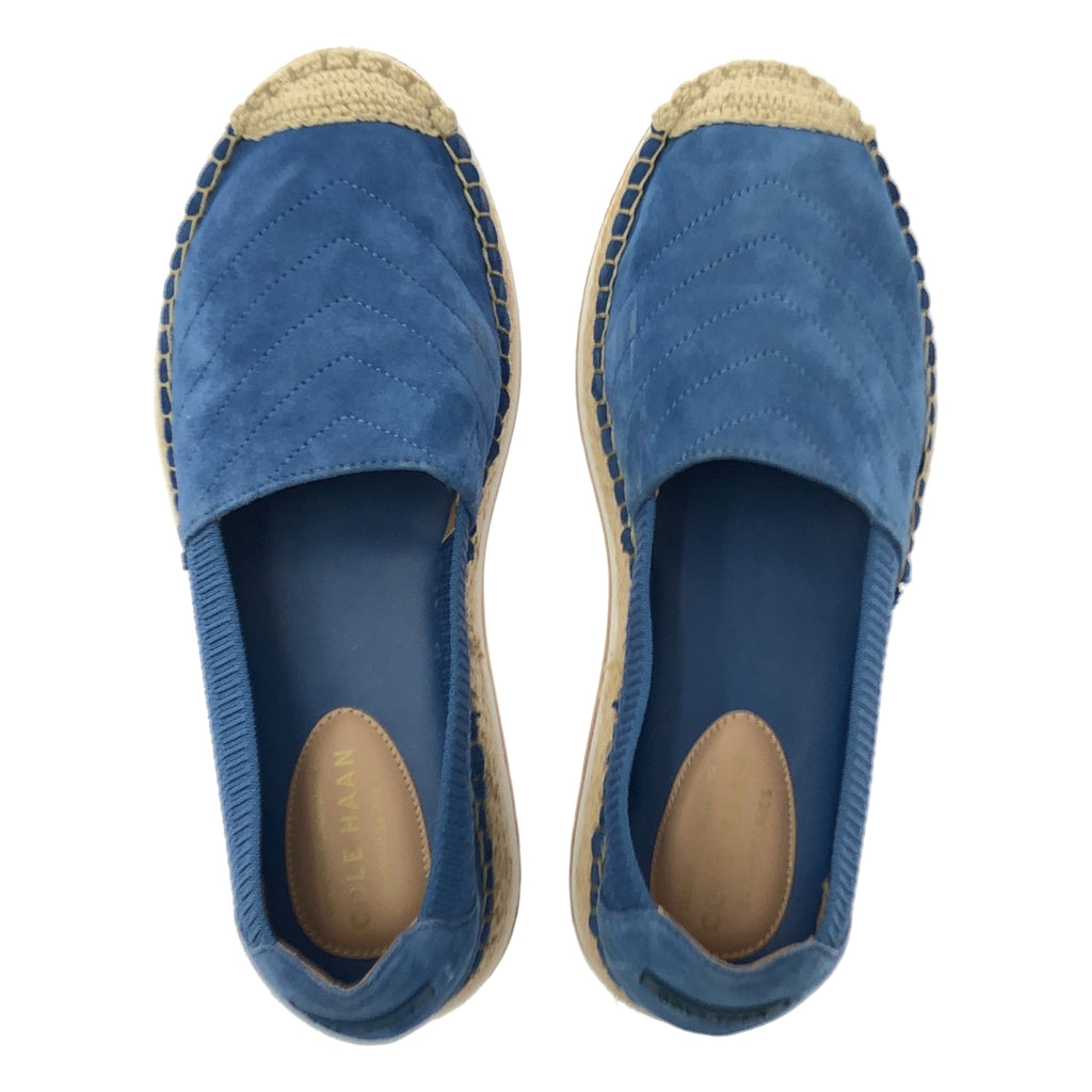 【美品】  COLE HAAN / コールハーン | クラウドフィール エスパドリーユ スリッポン スニーカー | 7 | ブルー | レディース