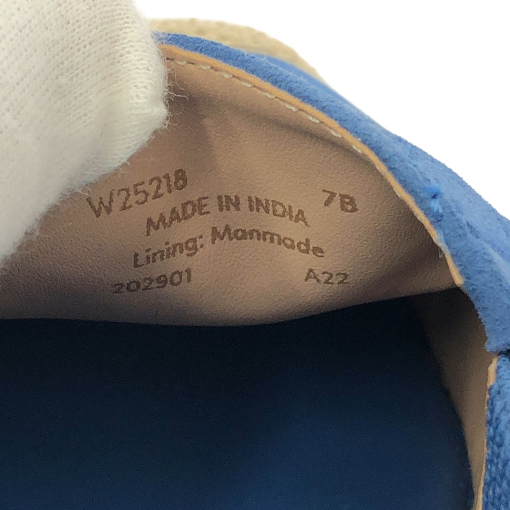 【美品】  COLE HAAN / コールハーン | クラウドフィール エスパドリーユ スリッポン スニーカー | 7 | ブルー | レディース