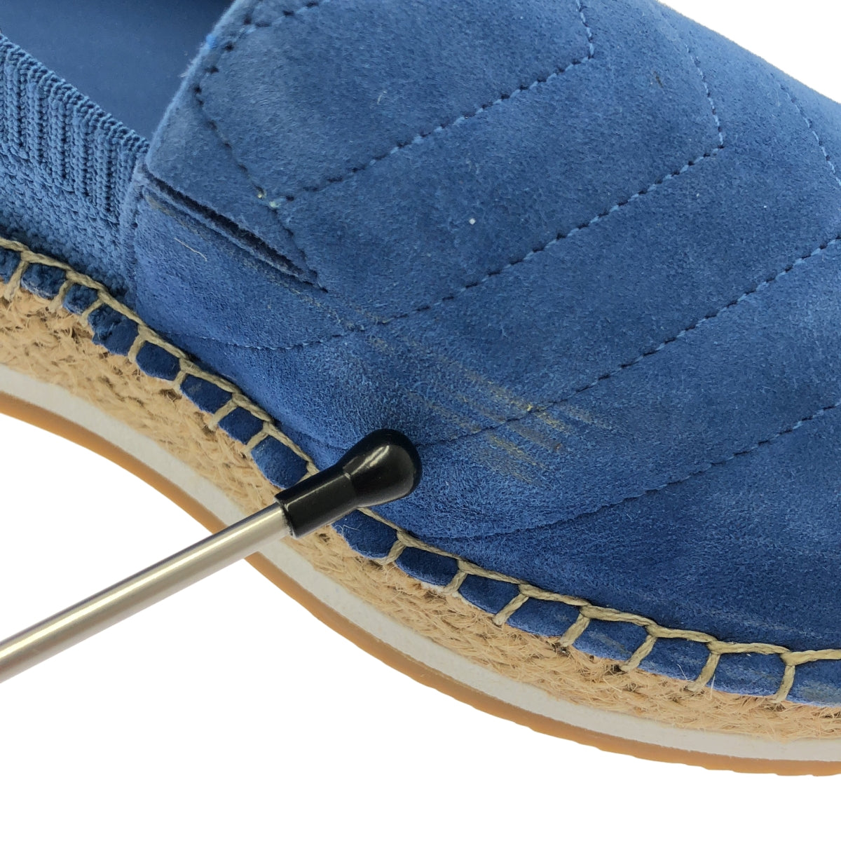 【美品】  COLE HAAN / コールハーン | クラウドフィール エスパドリーユ スリッポン スニーカー | 7 | ブルー | レディース