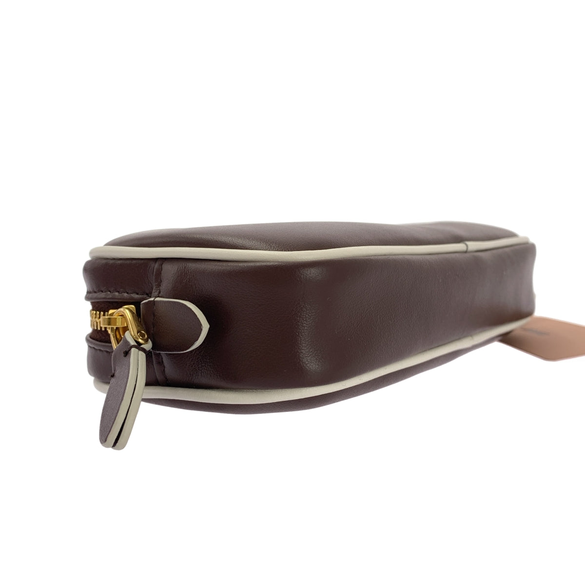 miu miu / 뮤 뮤 | SOFTY PIPING 가죽 벨트 가방 |