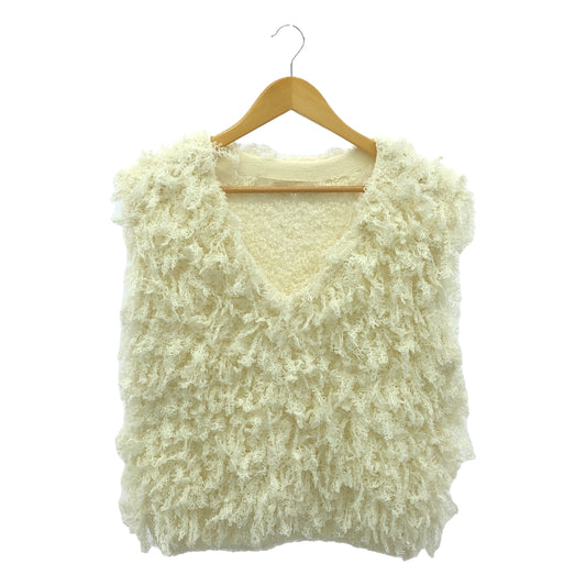 LEINWANDE / 라인 밴드 | Sheep Knitted Vest 베스트 | F | 여성