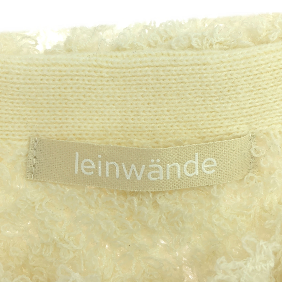 LEINWANDE / 라인 밴드 | Sheep Knitted Vest 베스트 | F | 여성