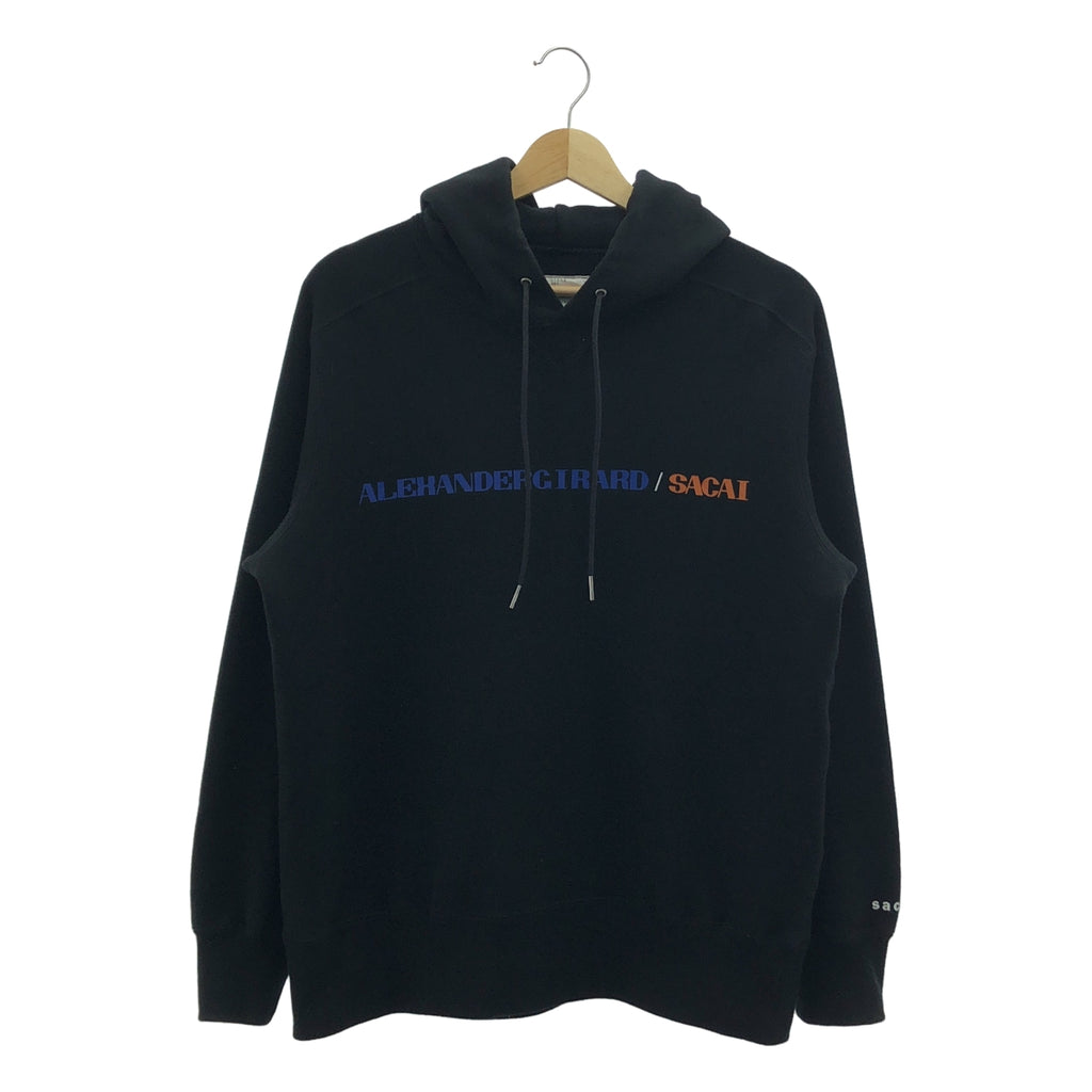 sacai | A.Girard 印花連帽衫 | 尺寸 1 | 黑色 | 男款