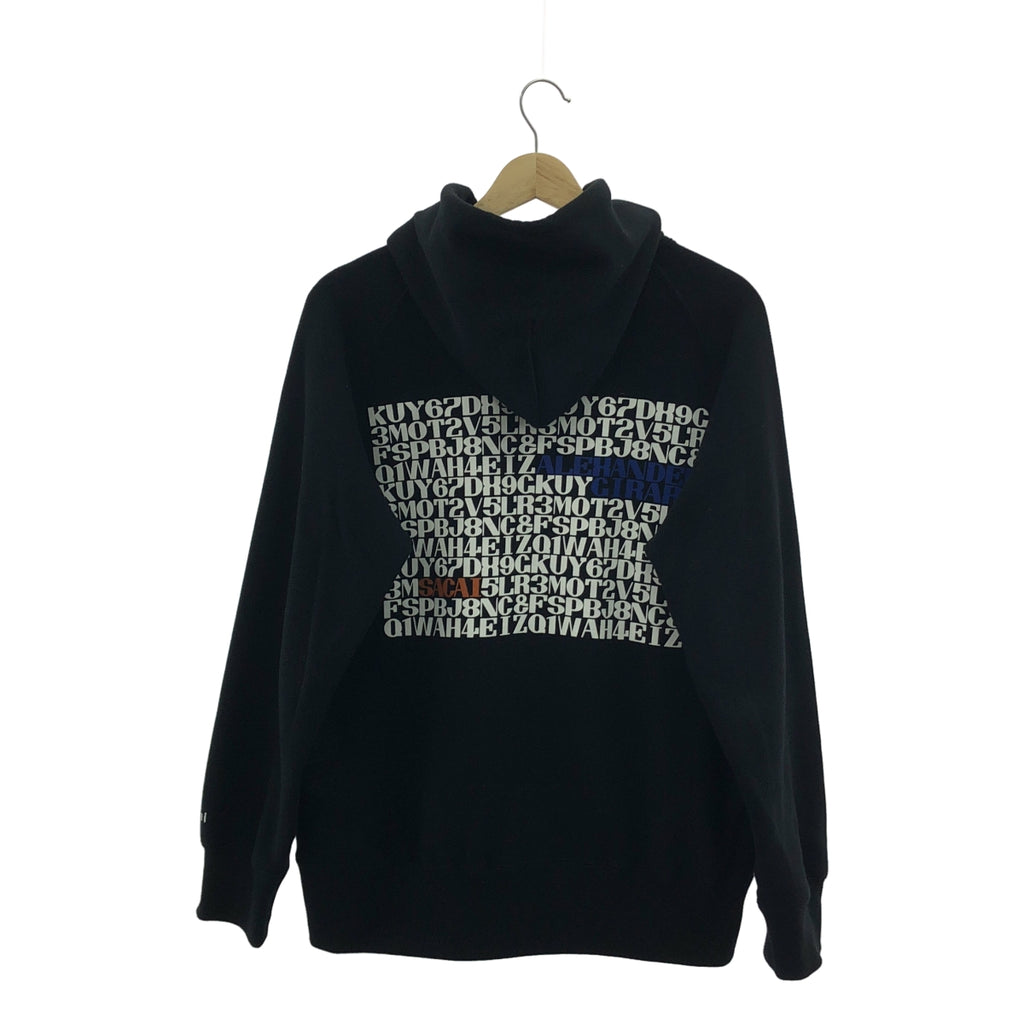 sacai | A.Girard 印花連帽衫 | 尺寸 1 | 黑色 | 男款