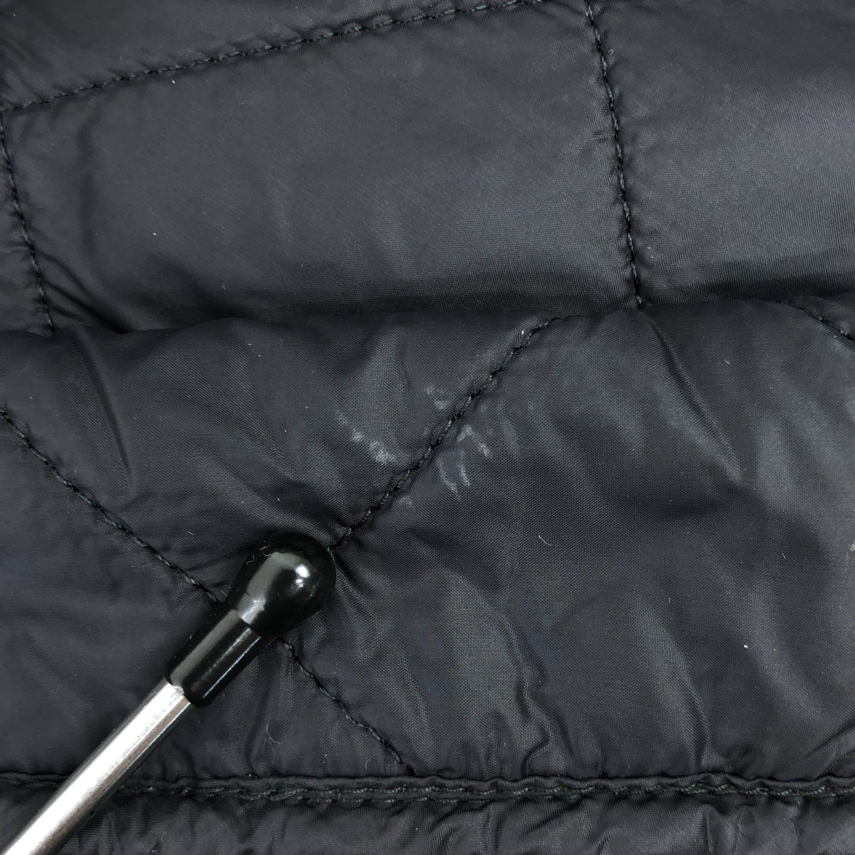 [狀況良好] Barbour Heritage + 絎縫連帽大衣 | L | 黑色 | 男款