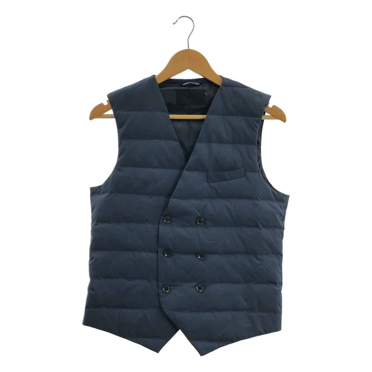 JUN HASHIMOTO | 雙排扣羽絨背心 | 3號 | 男士