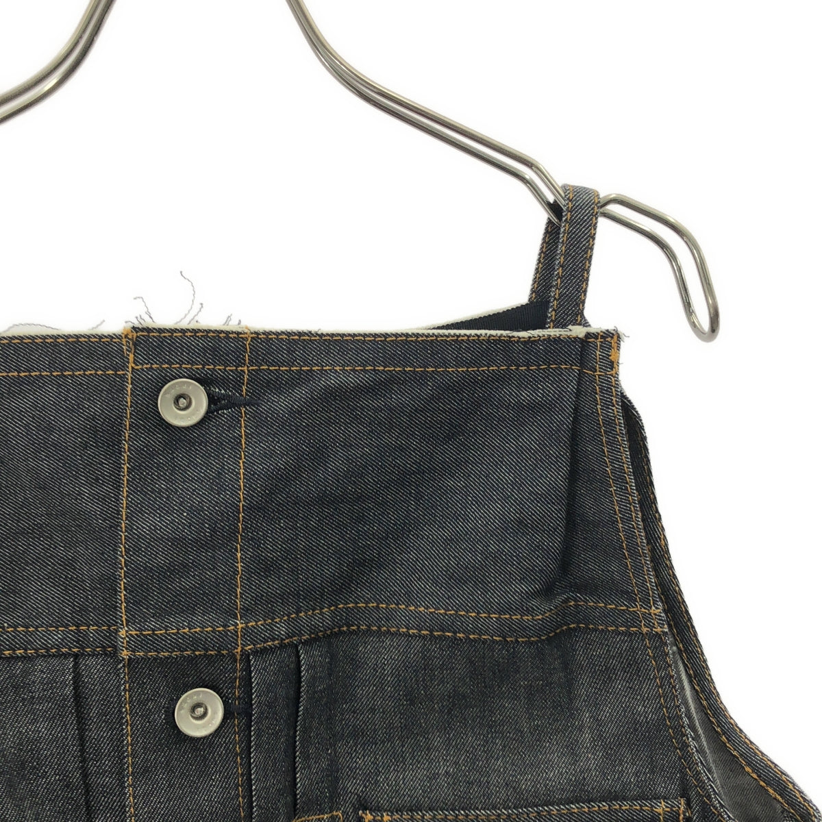 【美品】 sacai / サカイ | 2024SS | Denim Camisole Shirt 後褶邊無袖上衣 | 1 | 靛藍 | 女士