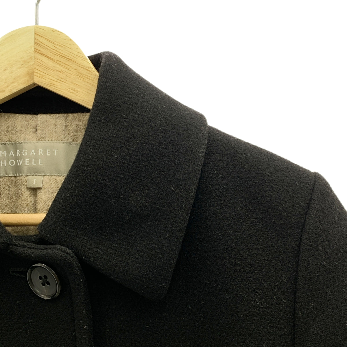 MARGARET HOWELL / マーガレットハウエル | ウールメルトン ショートコート ジャケット | 1 | レディース