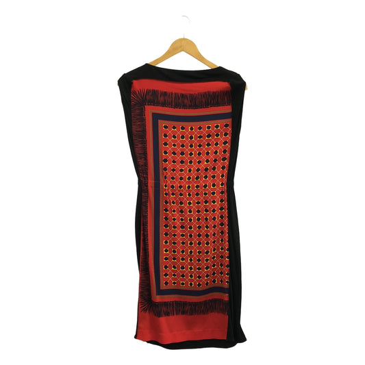 VIONNET / ヴィオネ | 総柄 ボートネック ドレス ワンピース | 38 | レディース