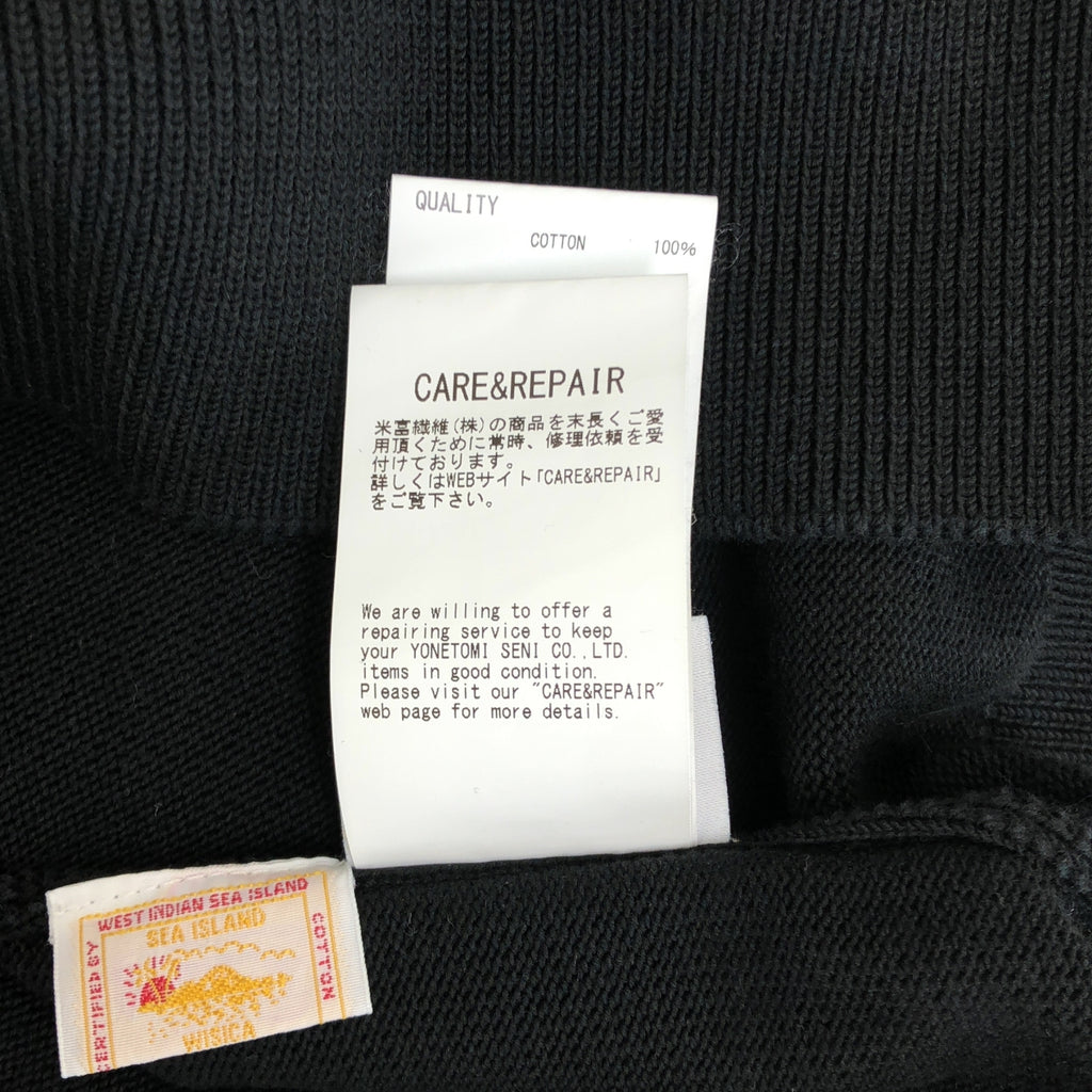 YONETOMI / ヨネトミ | RIGID SEA ISLAND COTTON P/O プルオーバー ニット | 2 | メンズ