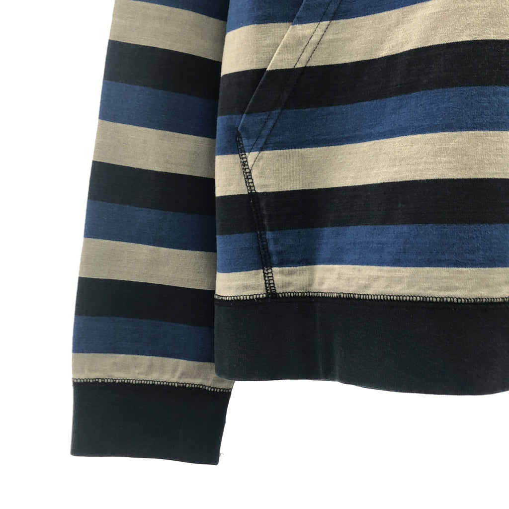 visvim | 棉質條紋連帽衫 | 2 碼 | 男士