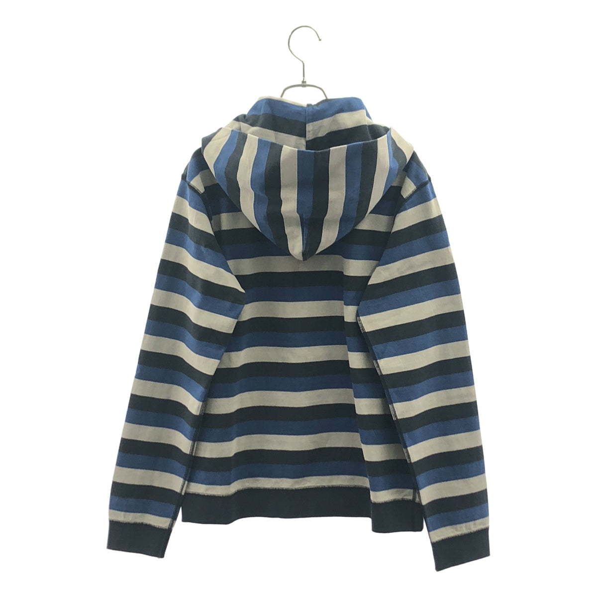 visvim | 棉質條紋連帽衫 | 2 碼 | 男士