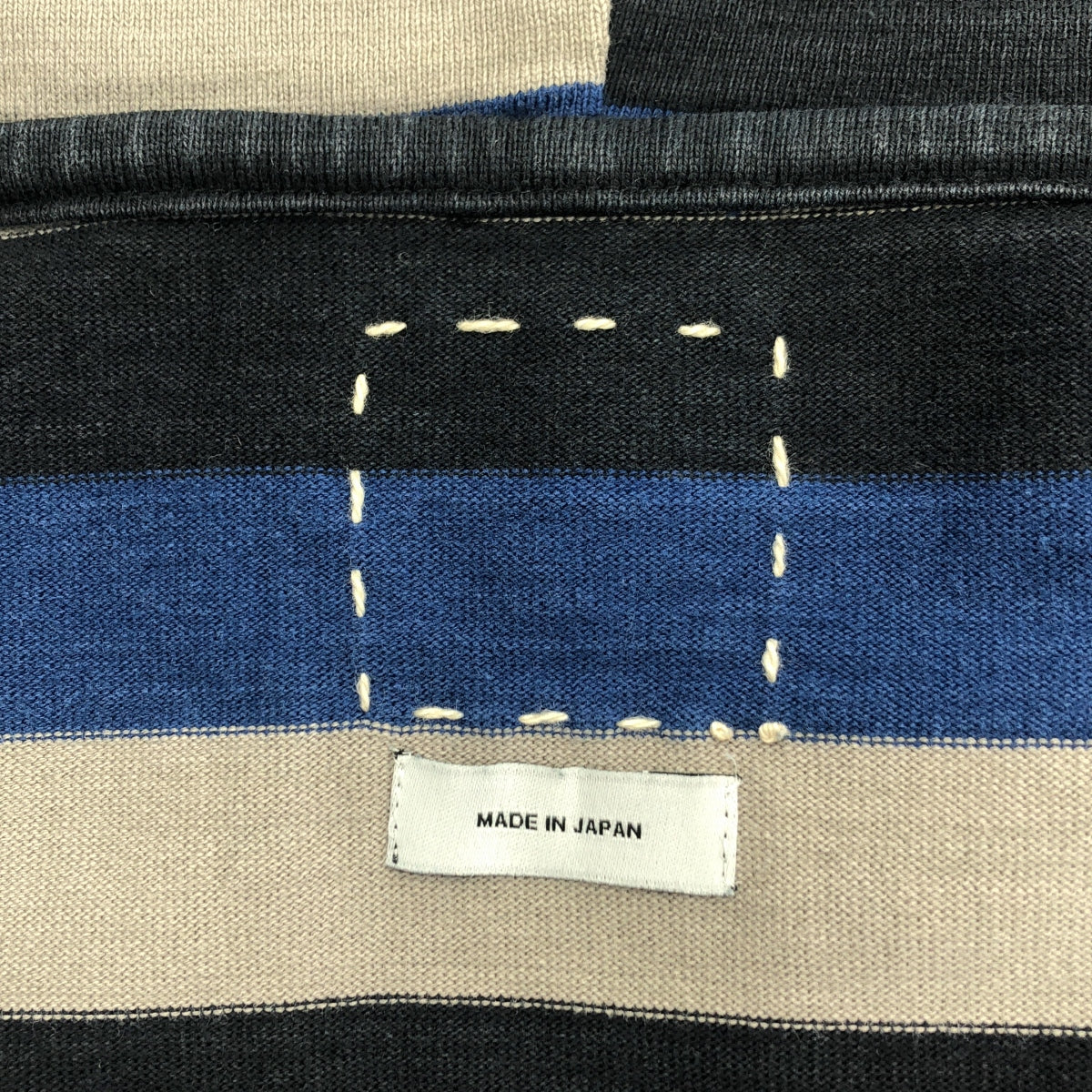 visvim | 棉質條紋連帽衫 | 2 碼 | 男士