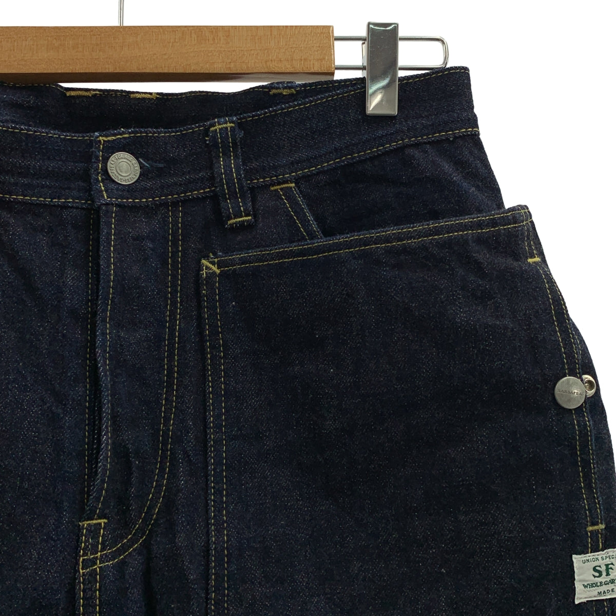 SASSAFRAS / 사사후라스 | Fall Leaf R Pants 폴 리프 얼 세르비치 데님 팬츠 | M | 남성