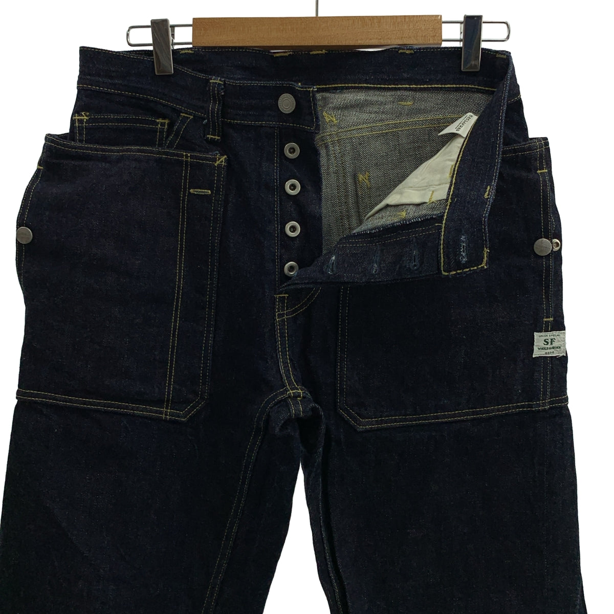 SASSAFRAS | 秋葉 R 褲 | 男用赤耳牛仔褲 | M 碼