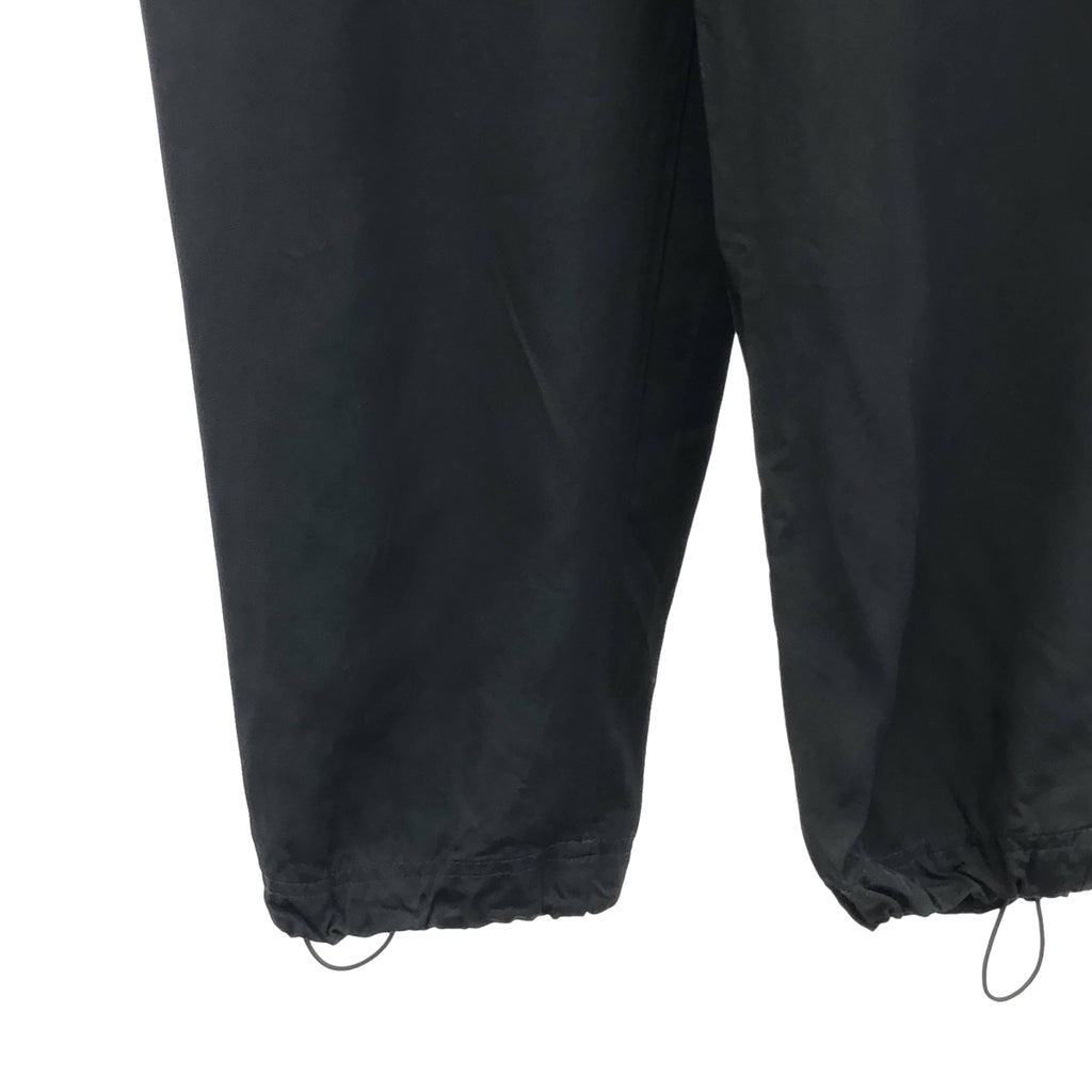 [類似新款] Y-3 STR WO CUF PNT 人造絲休閒褲 | XS 碼 | 黑色 | 男款