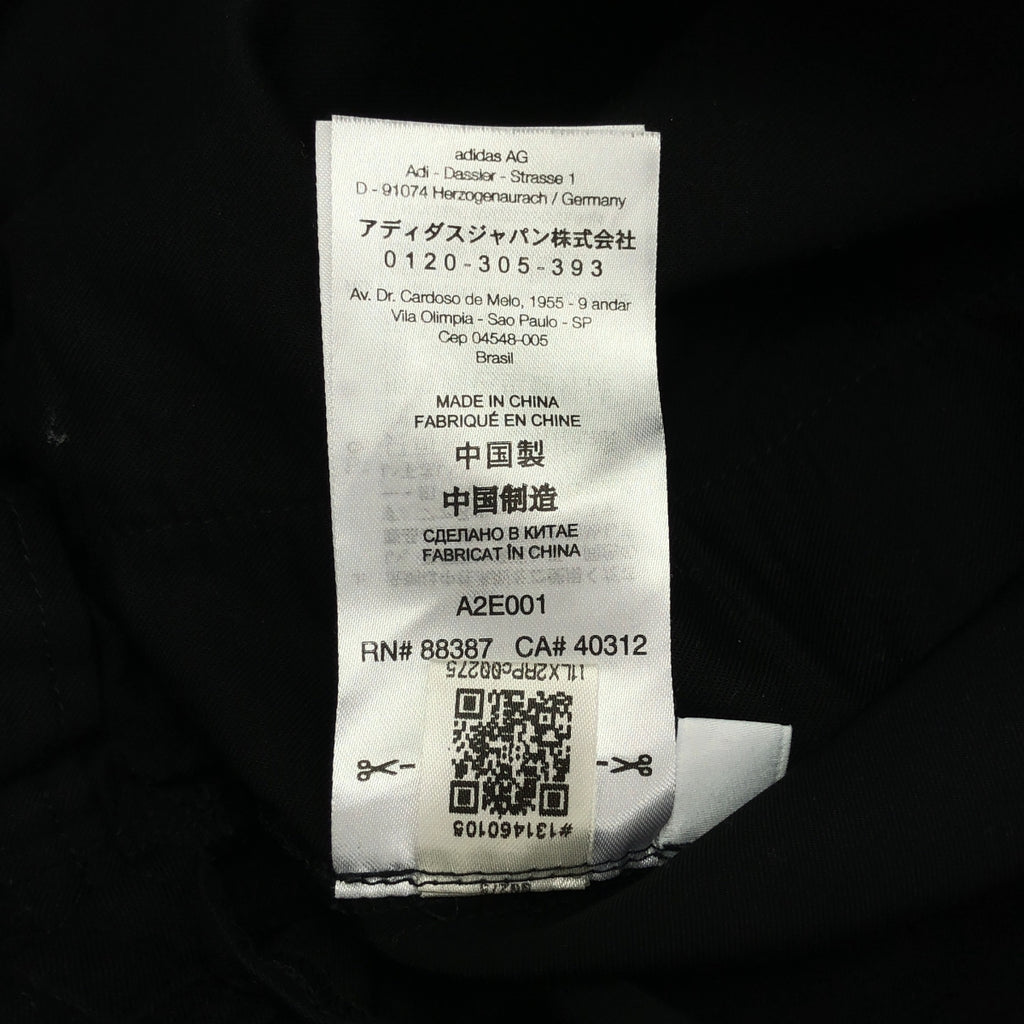 [類似新款] Y-3 STR WO CUF PNT 人造絲休閒褲 | XS 碼 | 黑色 | 男款