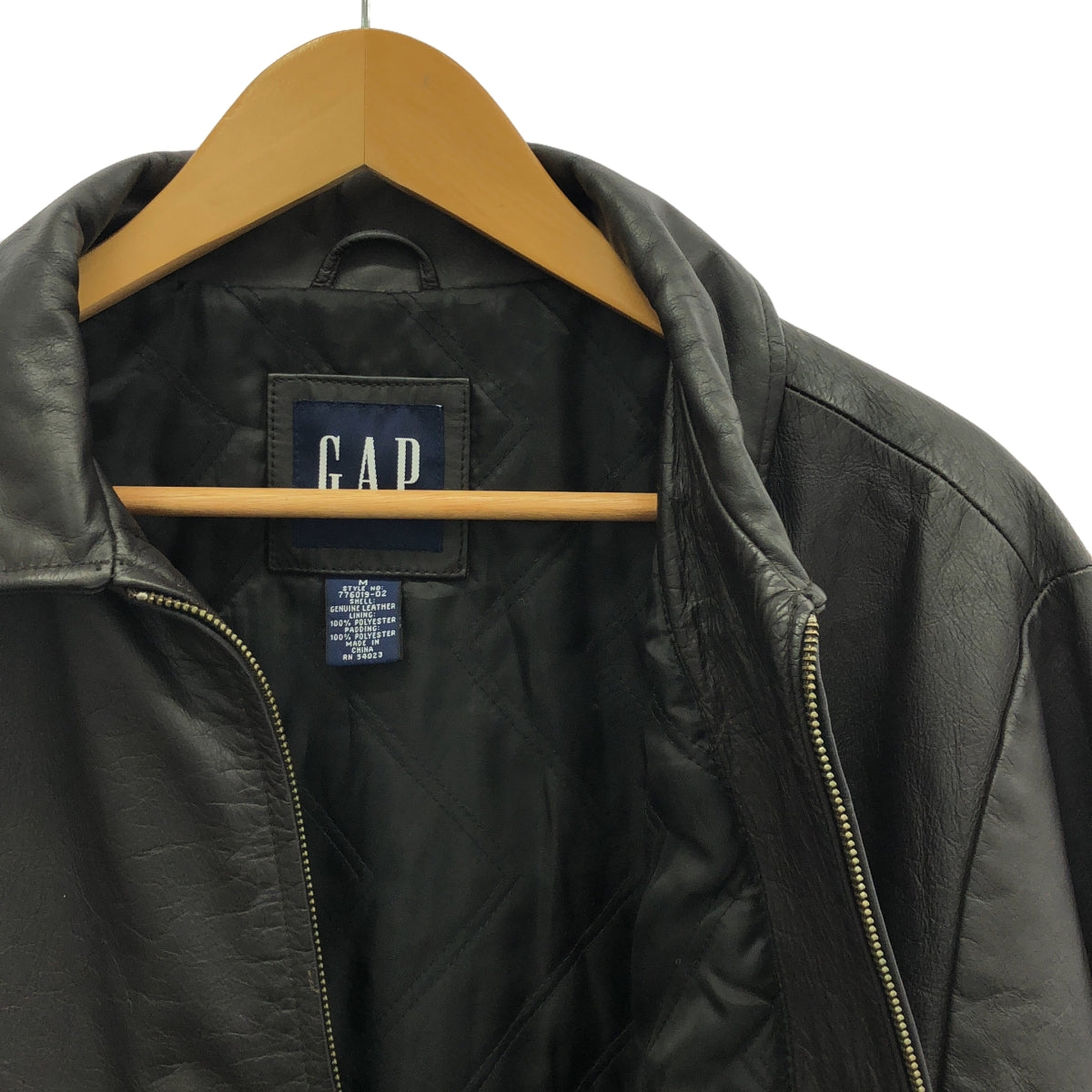 OLD / Vintage | GAP / Leather jacket | M | Black | Men's