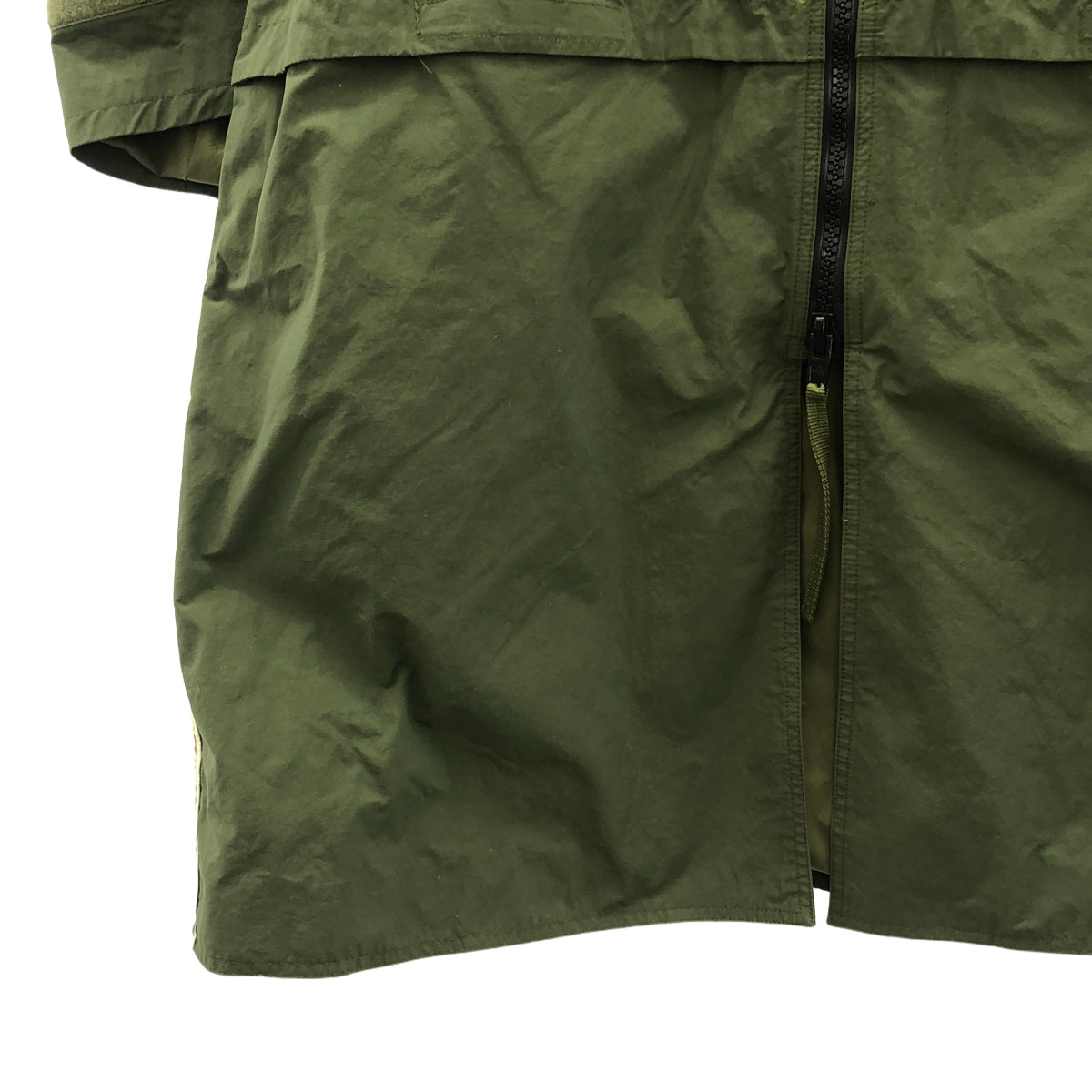 N.HOOLYWOOD / 엔 할리우드 | 2019AW | 폭탄 처리반 오버사이즈 밀리터리 코트 | 38 | 올리브 | 남성