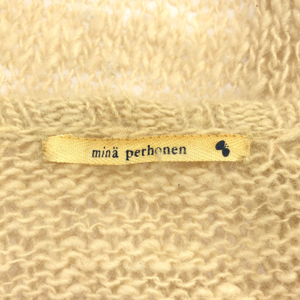 米娜·佩爾霍寧 / 米娜·佩爾霍寧 | 米娜·佩爾霍寧低針距針織長開衫|